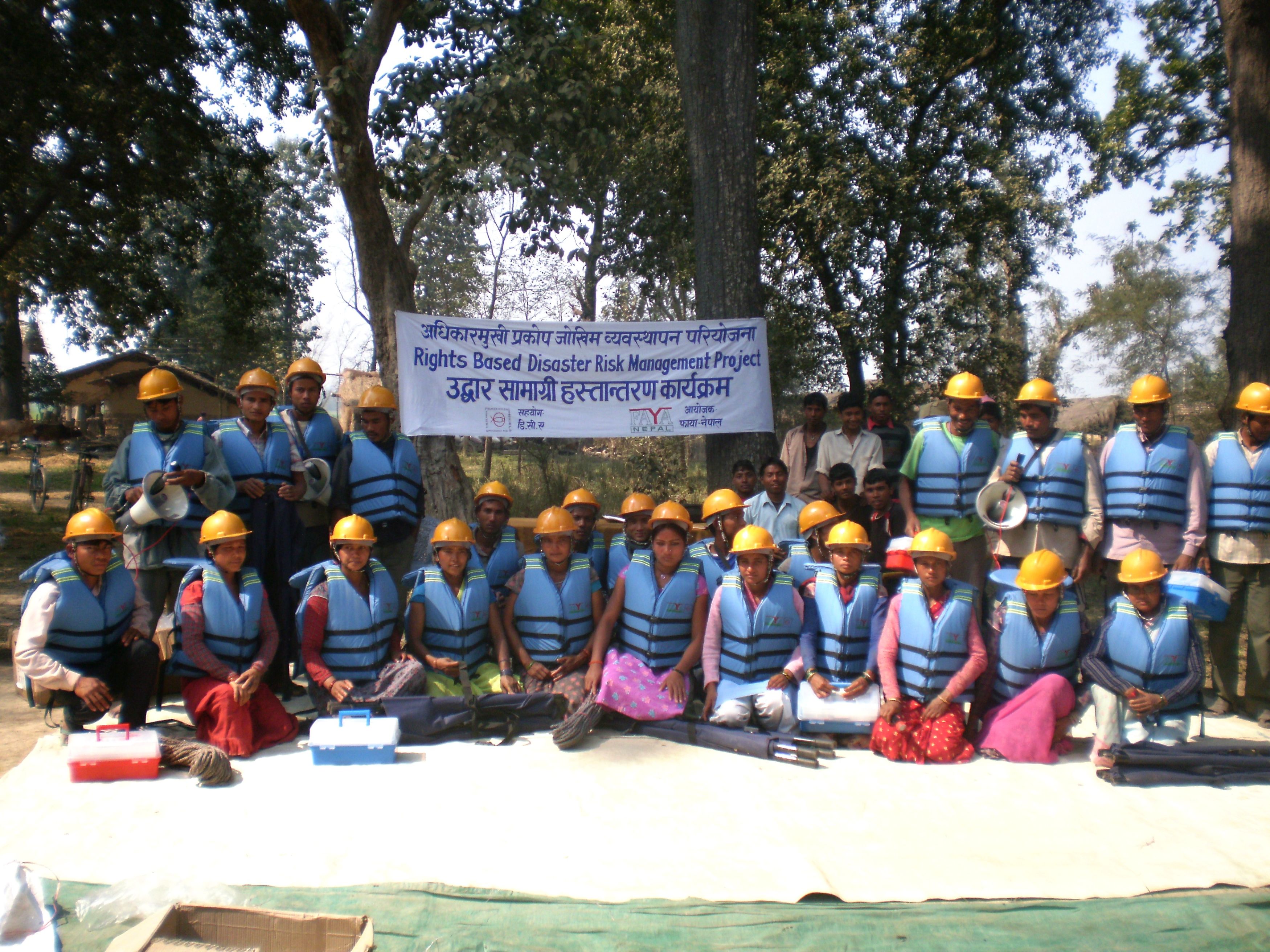 Relief Materials Handover Program