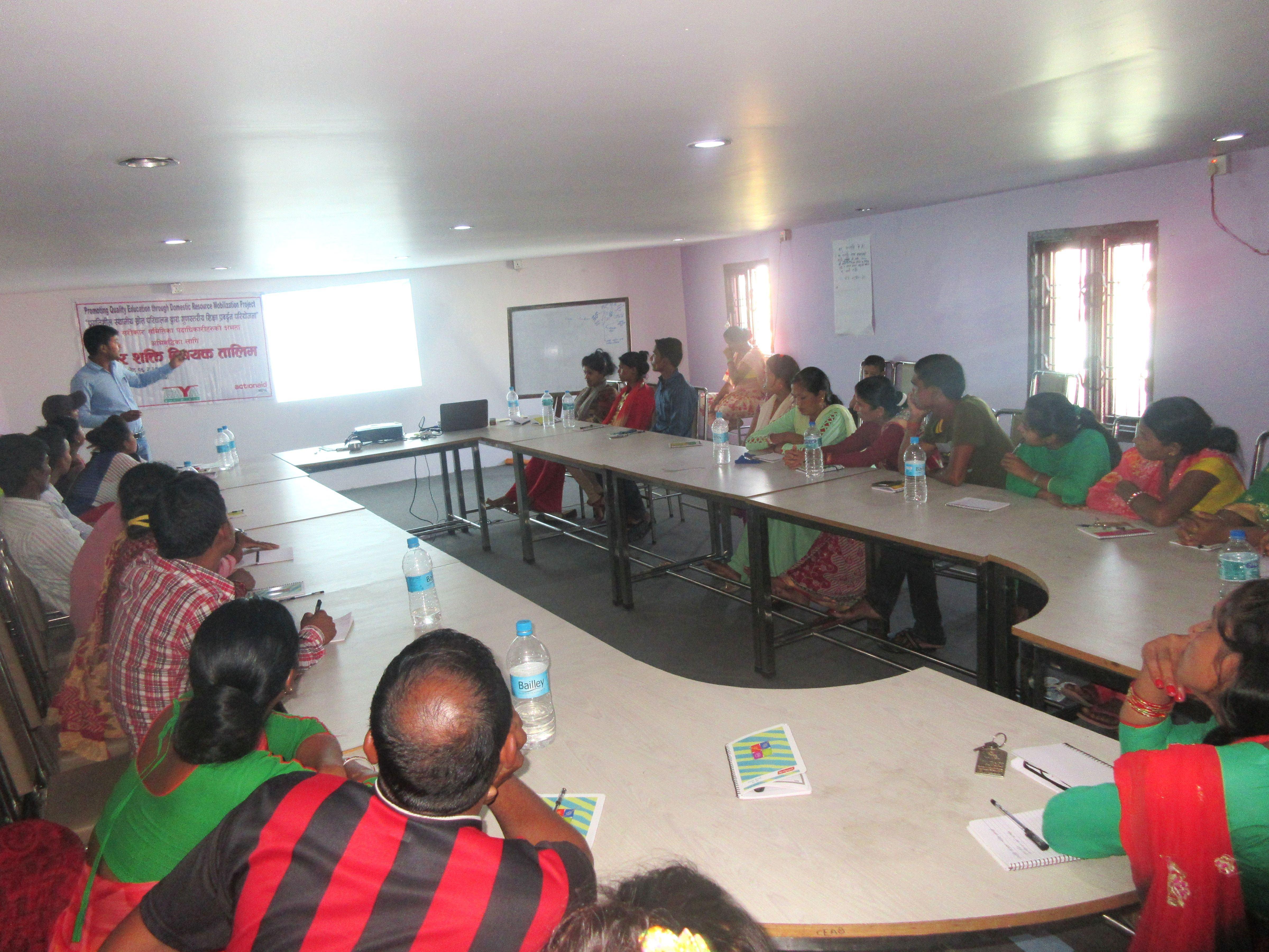 Training on Tax Authority