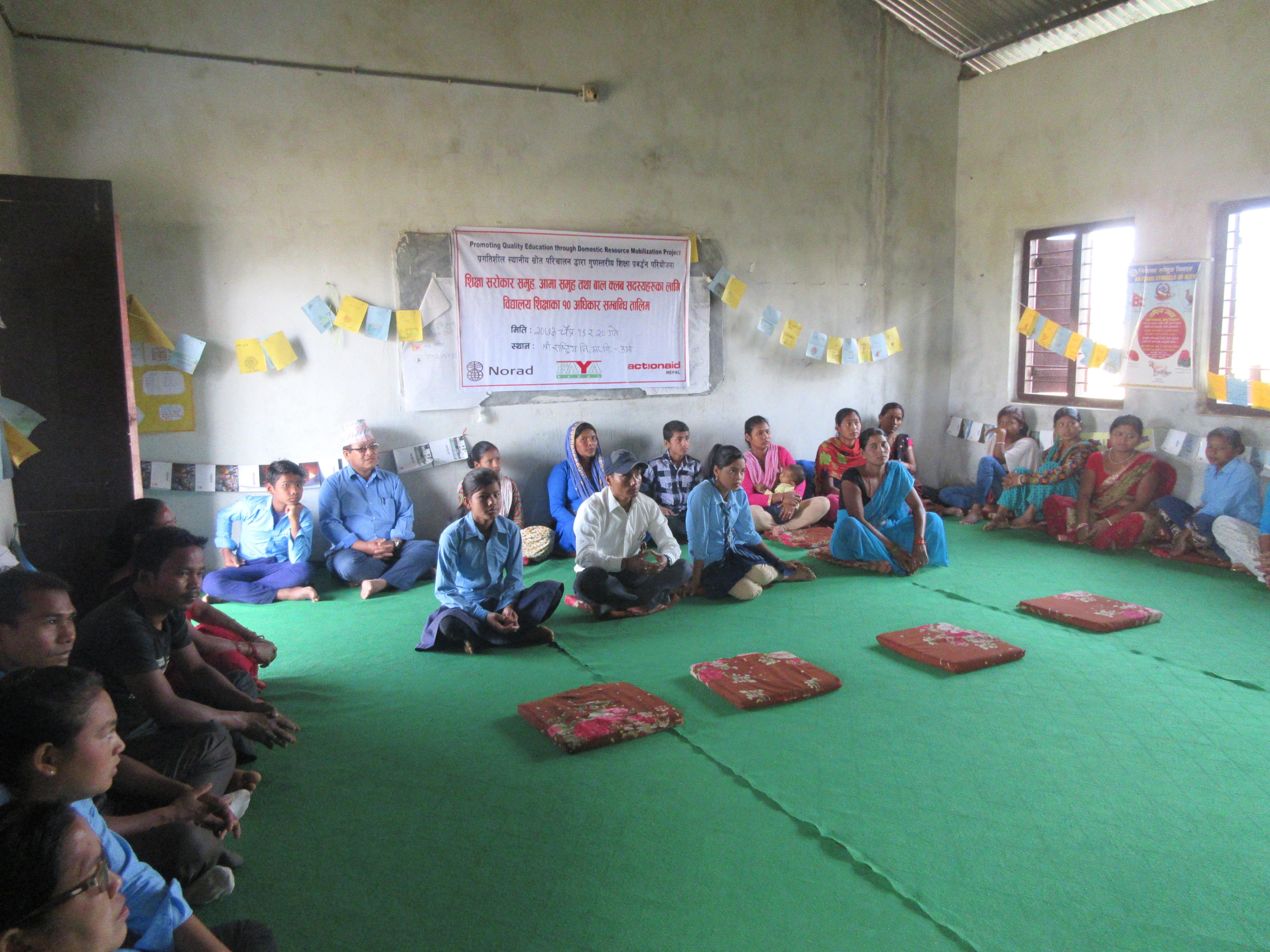 Training on the 10 Rights in School Education