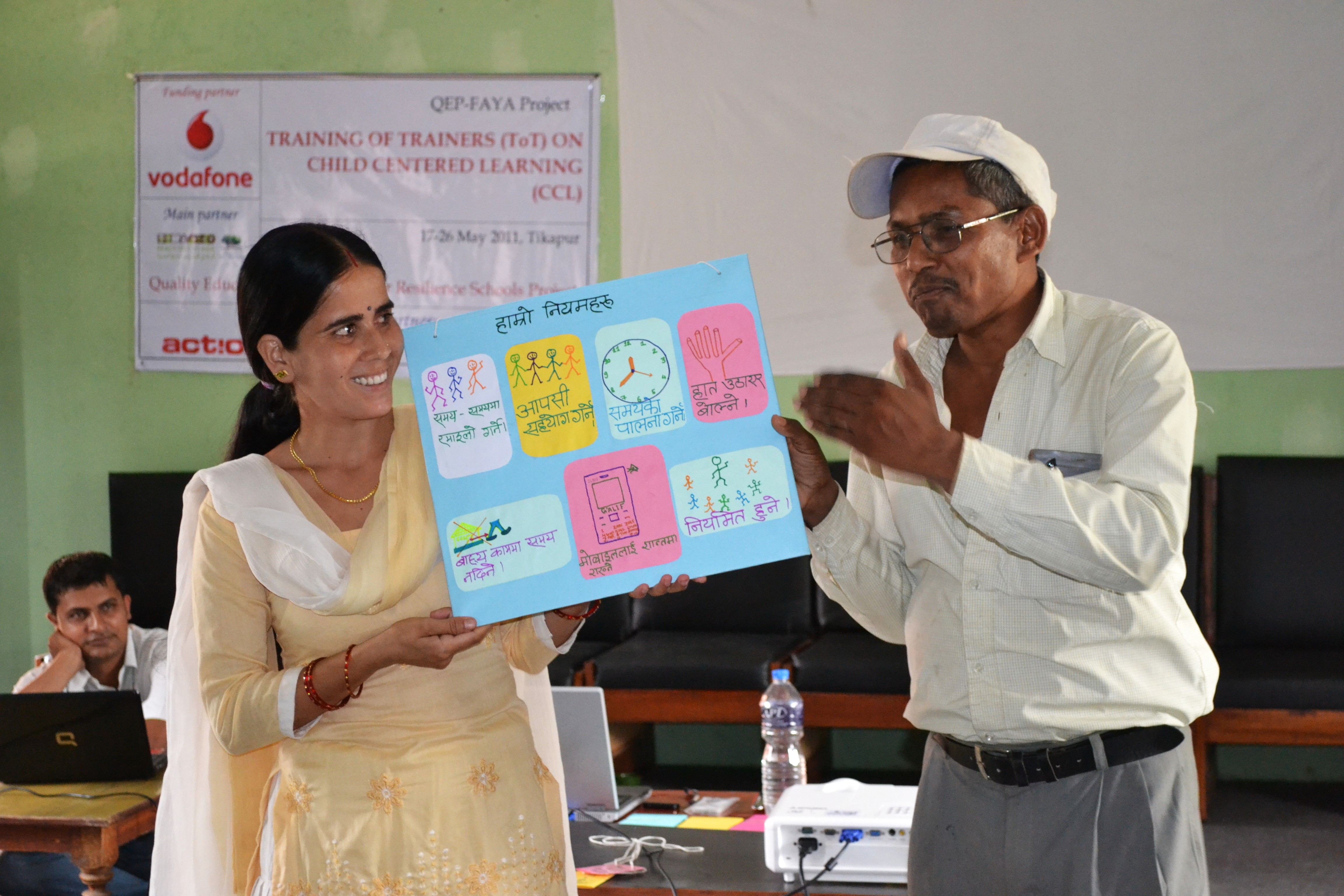 Training of Trainers on Child Centered Learning