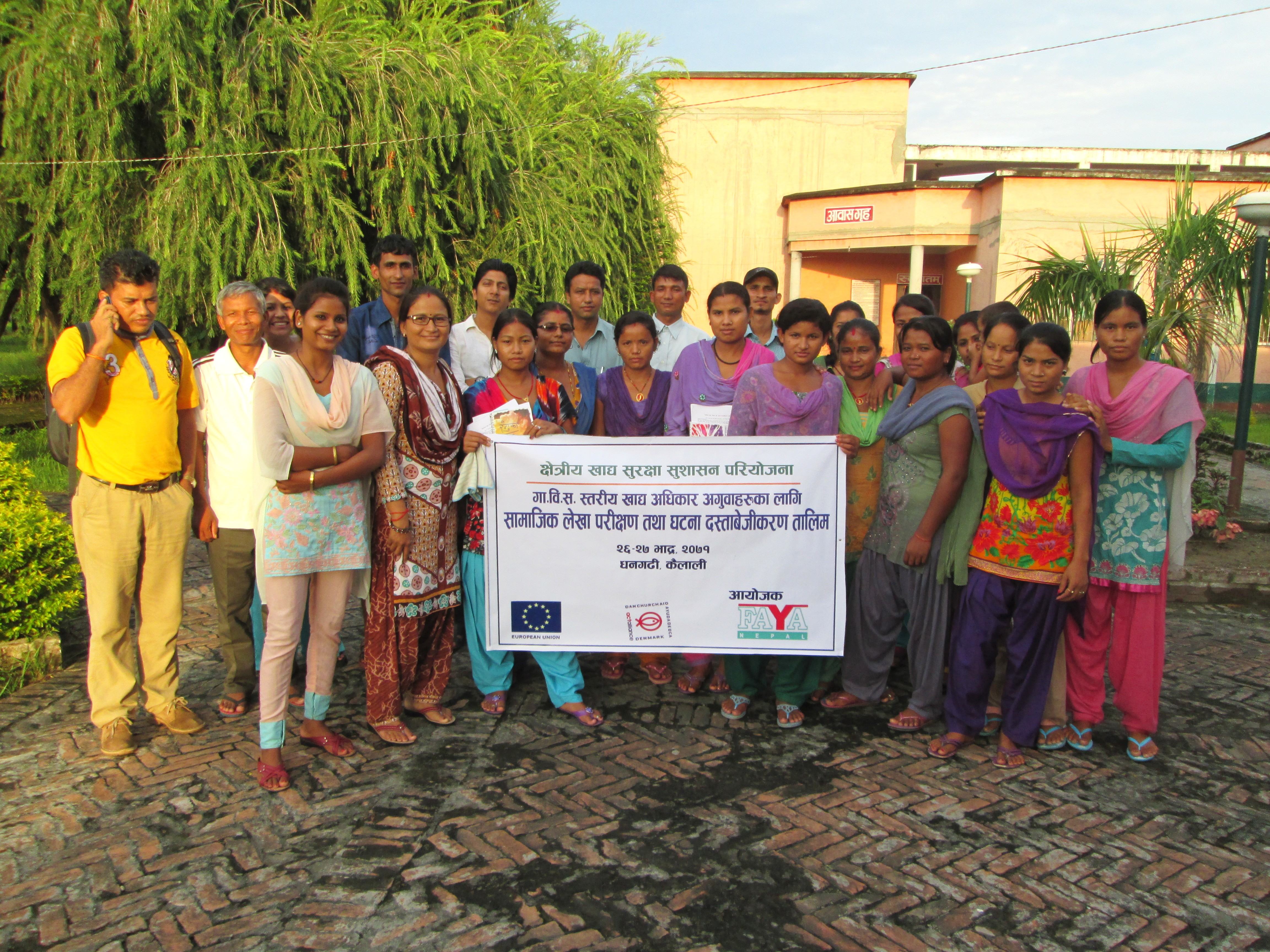 Social Audit and Incident Documentation Training