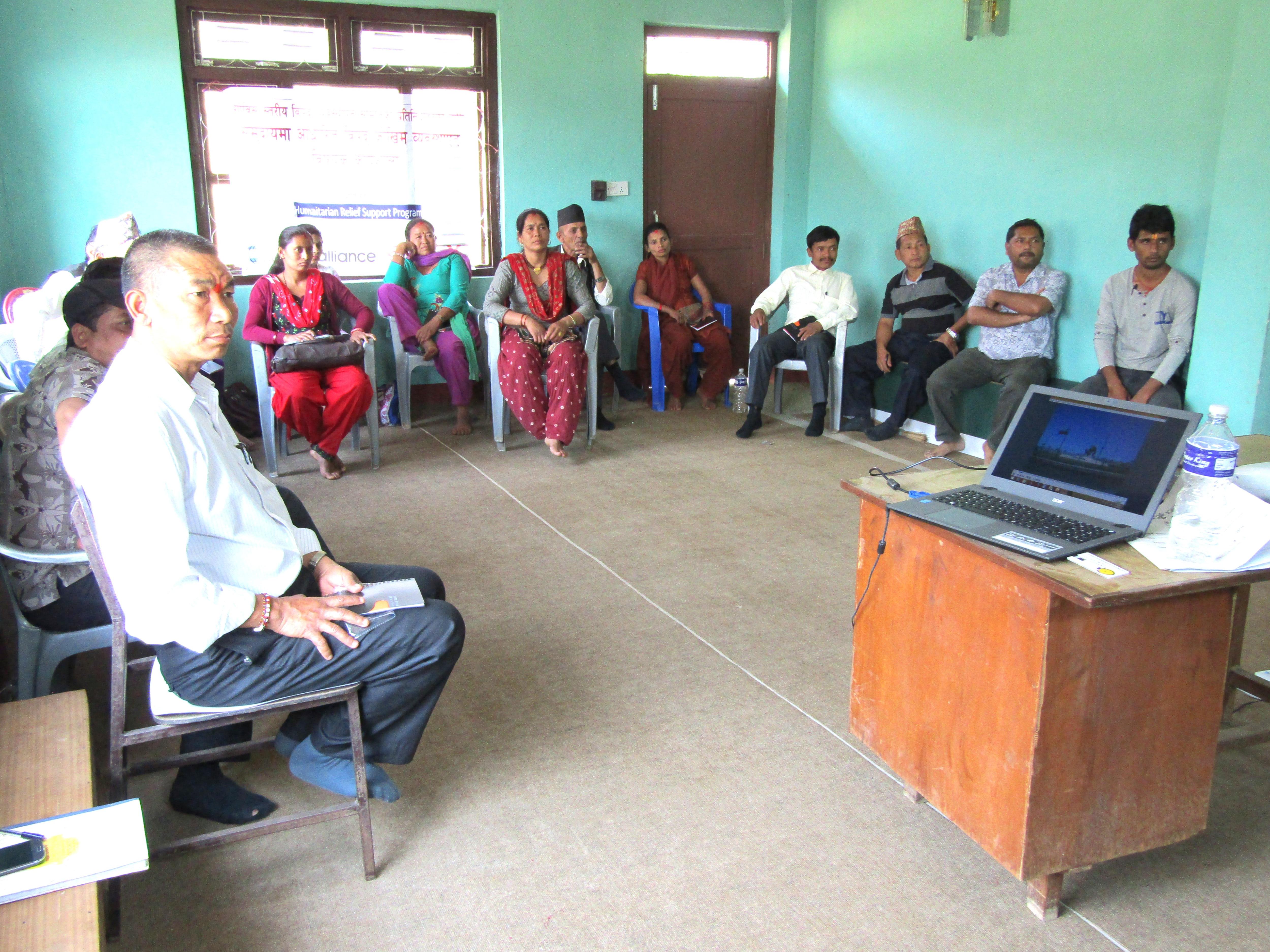 Workshop on Community-Based Disaster Risk Management
