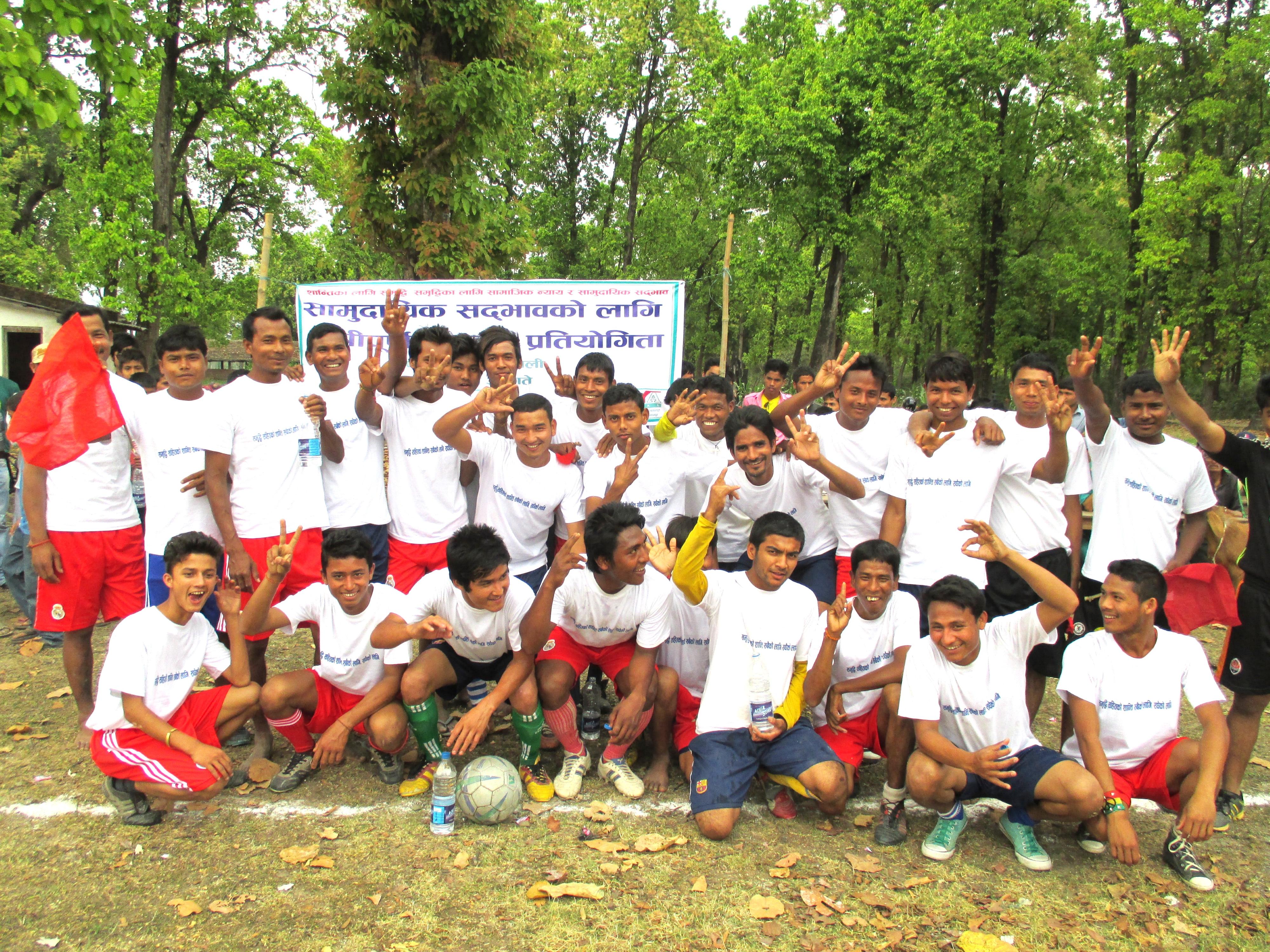 Friendly football match